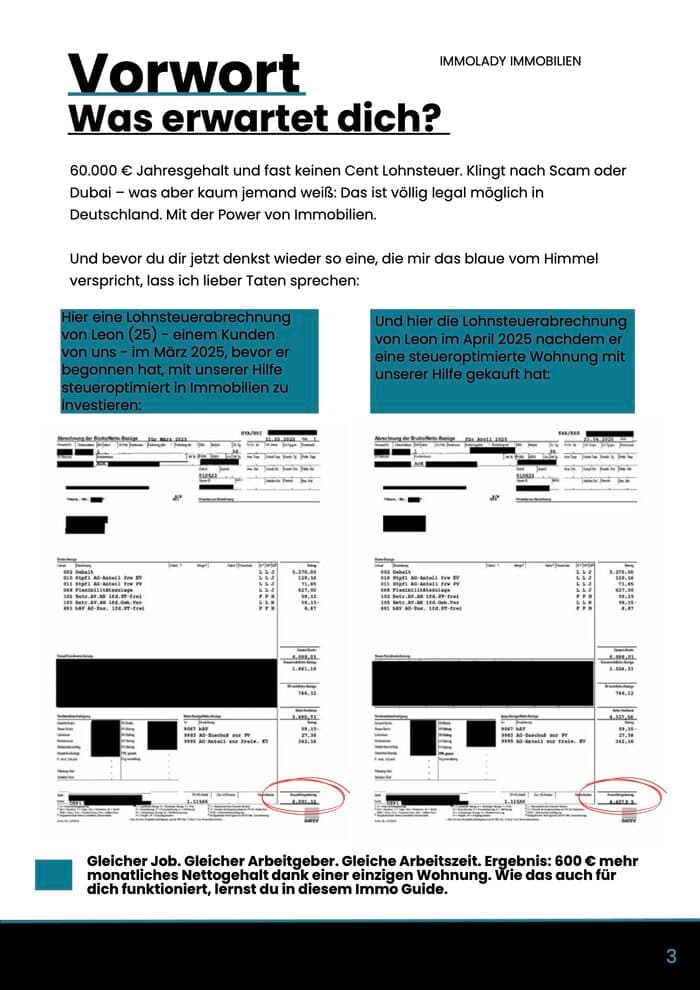 Seite 3 aus dem Immo Guide